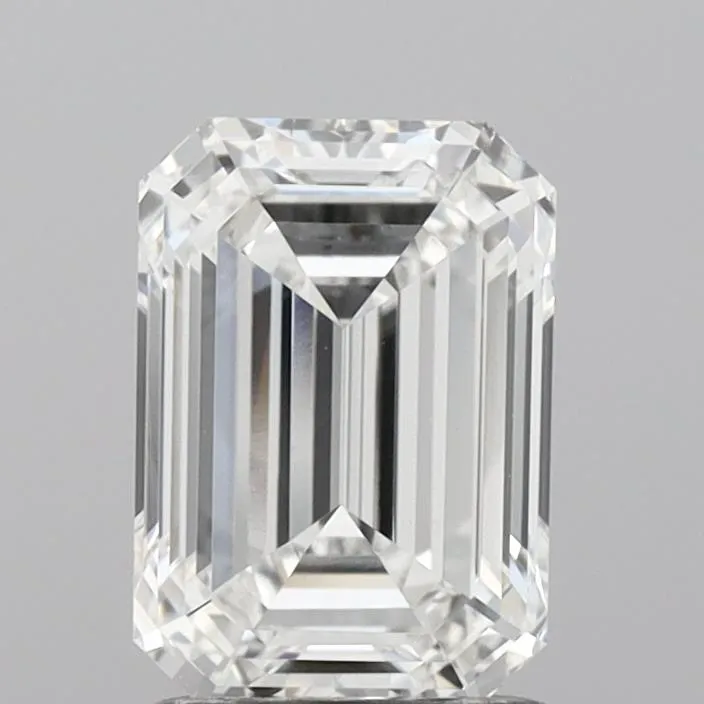 1.56ct Emerald Lab Grown Diamond (Colour F, Clarity VVS2, IGI Certified)